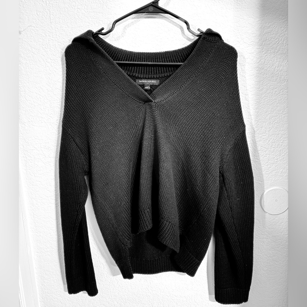 Banana Republic Johnny collar knit sweater XXS Worn Once